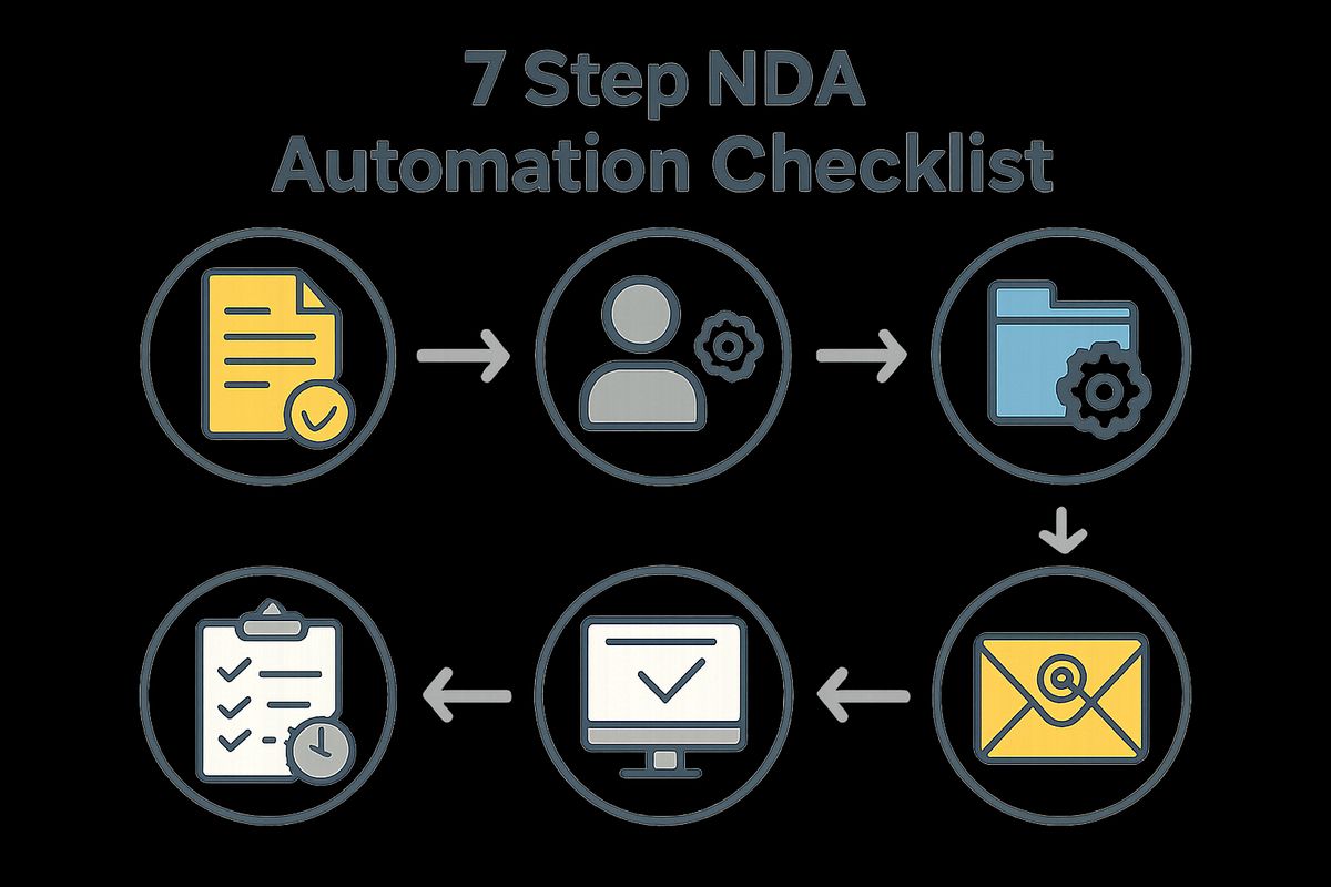 The NDA Automation Checklist: A Step-by-Step Build Guide | Pactly