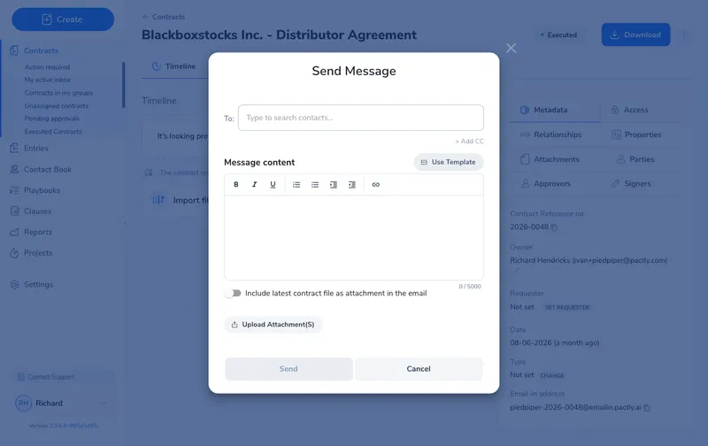 Add recipients