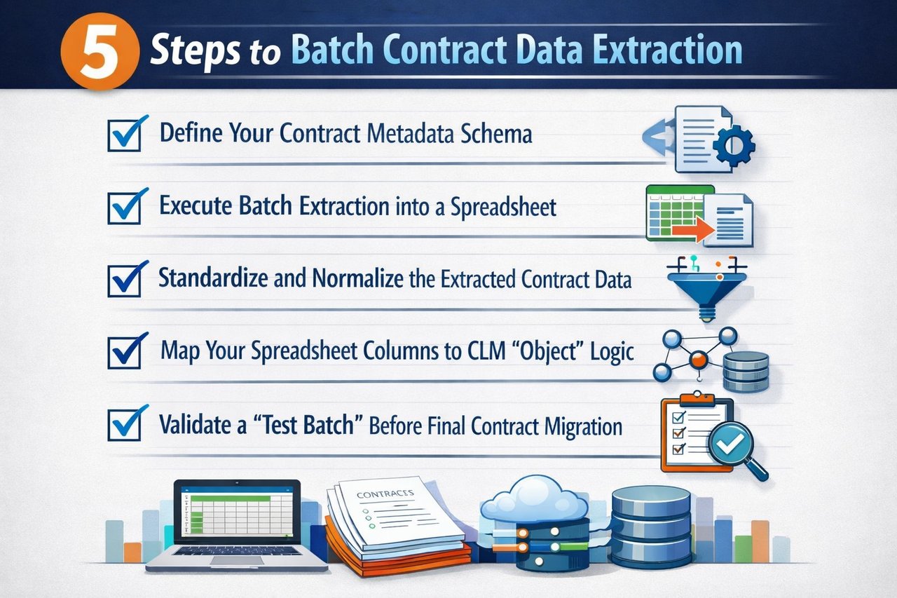 5 steps to batch contract data extraction