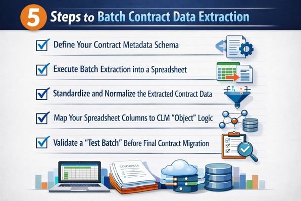 5 steps to batch contract data extraction