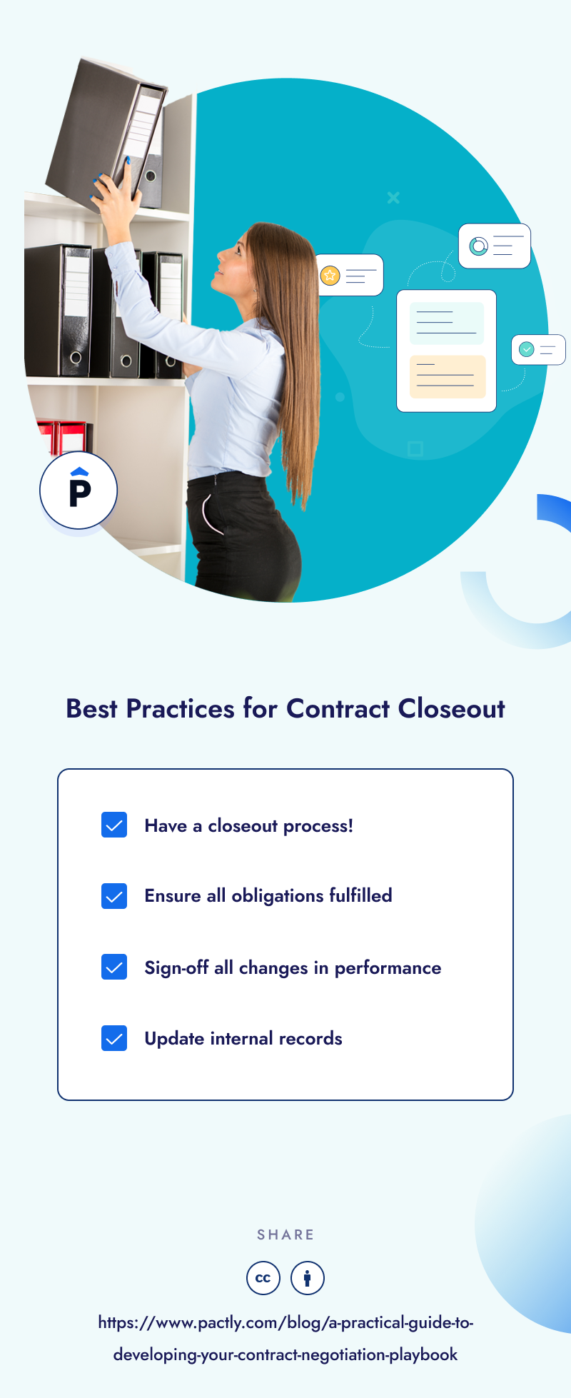 Best practices for contract closeout