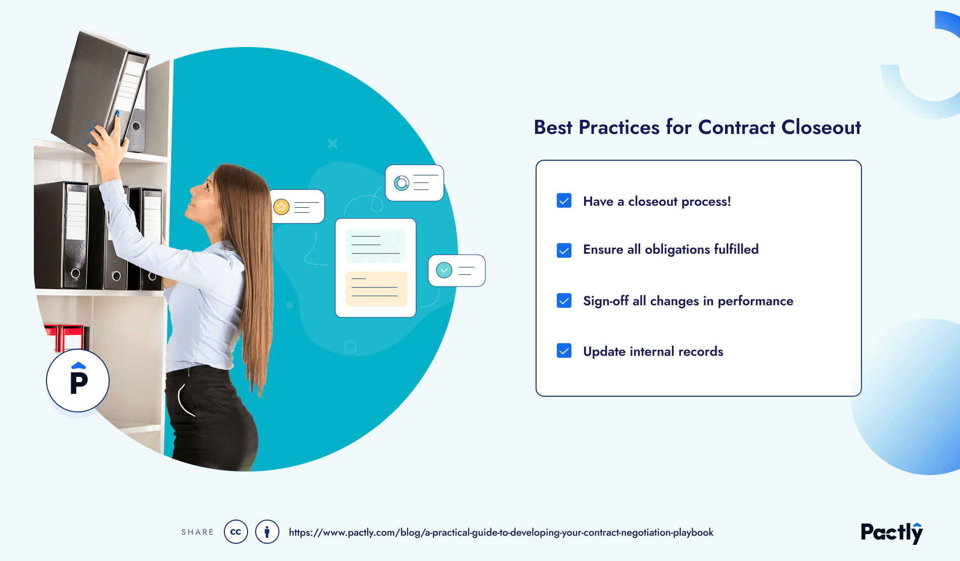 Best practices for contract closeout