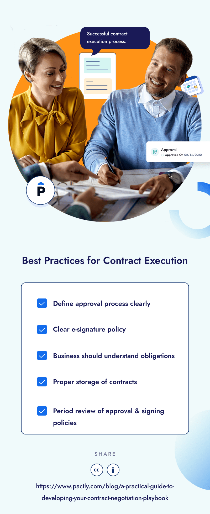 Best practices for contract execution