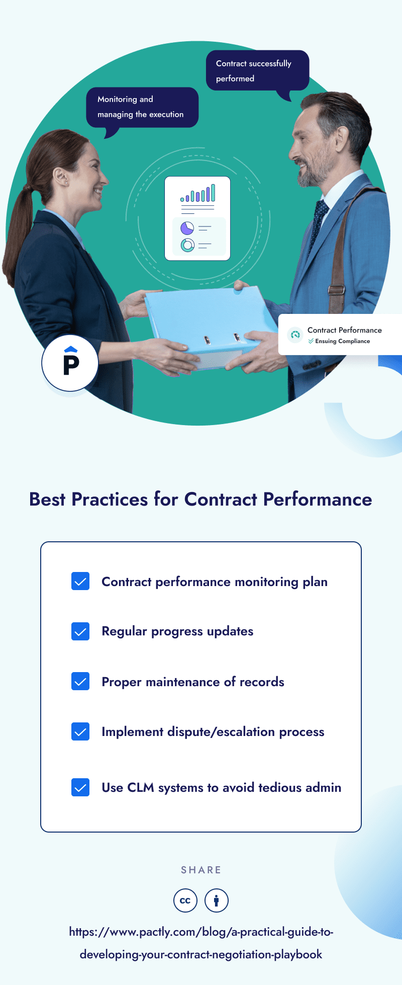 Best practices for contract performance